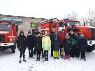 Экскурсия в пожарную часть