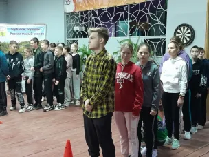 Спортивное мероприятие со слышащими школьниками