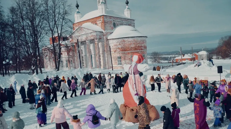 Празднование Масленицы