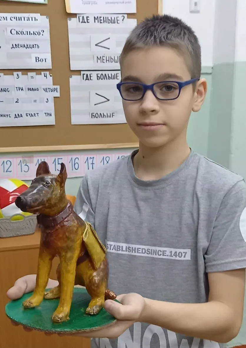 Участие в VI межрегиональном фестивале «Радуга успеха». Направление "Они тоже сражались за Родину" (Животные в годы Великой Отечественной войны).