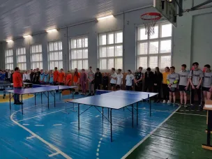 Областная Спартакиада по настольному теннису