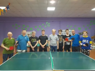 Товарищеская встреча по настольному теннису