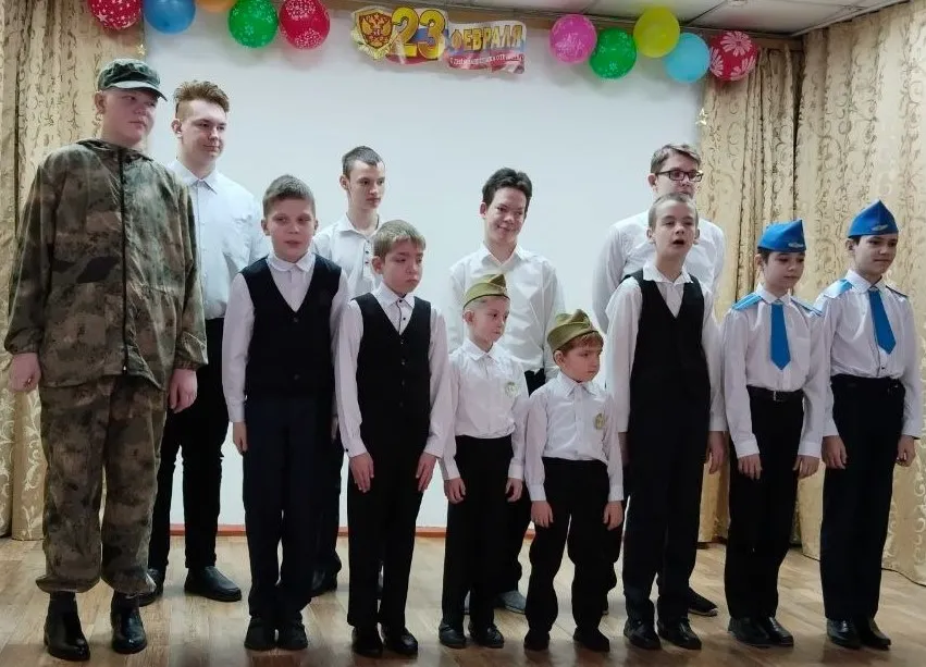 Праздничный концерт "Защитникам Отечества - СЛАВА!"