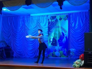 Участие в городском концерте "Все краски жизни для тебя"