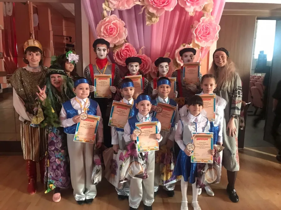 Участие в районном фестивале детского творчества «Мы вместе!»