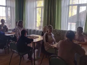 Подготовка к областной спартакиаде по шашкам