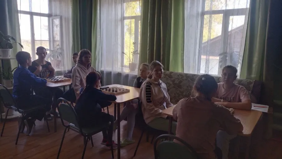 Подготовка к областной спартакиаде по шашкам