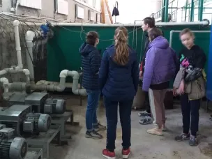 Экскурсия на  очистные сооружения