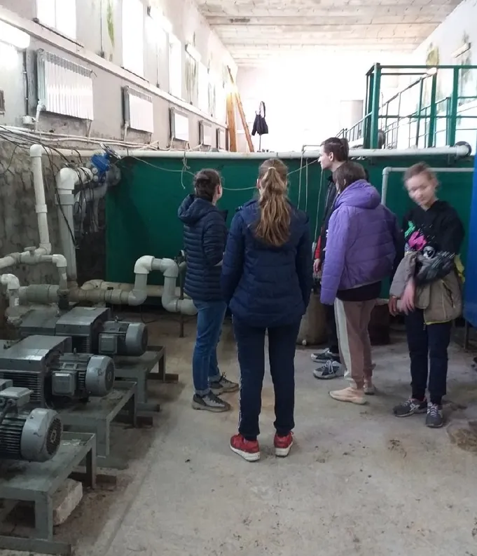 Экскурсия на  очистные сооружения