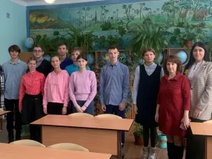 Посещение средней школы г.Горбатов