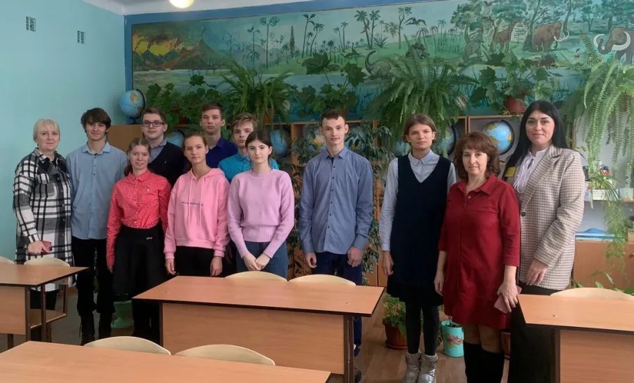 Посещение средней школы г.Горбатов