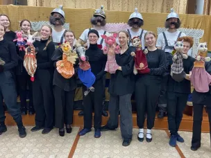 Кукольный спектакль "Кошкин дом"