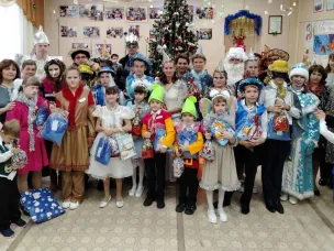 Новогодняя сказка "Волшебные часы"