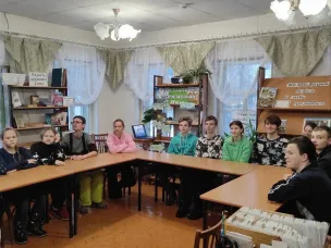 Посещение городской библиотеки